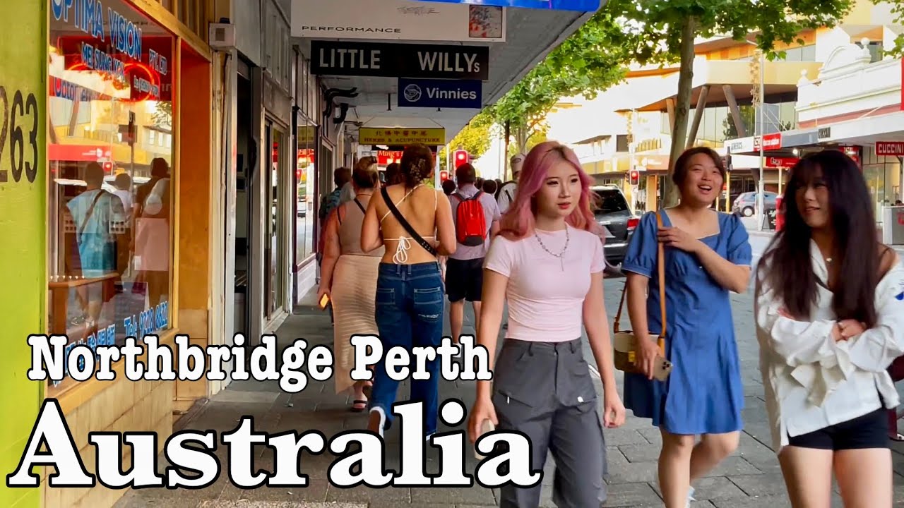 Dive into a captivating walking tour along Northbridge.