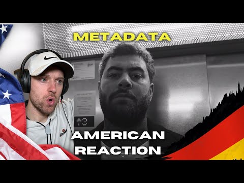 HE KILLED IT!  Kolja Goldstein - Metadata (Official Music Video)AMERICAN REACTS to GERMAN RAP!
