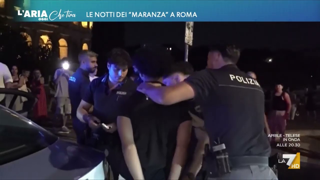 Le notti dei Maranza a Roma