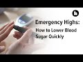 How to Lower Blood Sugar Quickly in an Emergency Tips and More | Healthline