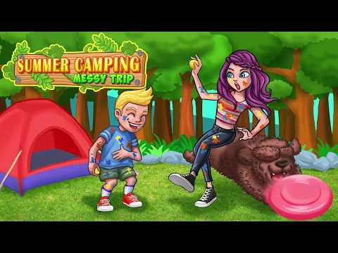 Siblings War - Summer Outdoor Camping Day! Video