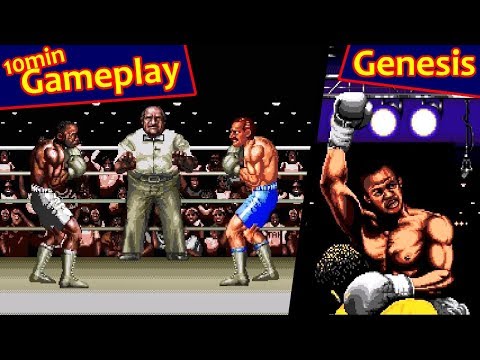 James Buster Douglas Knockout Boxing Megadrive