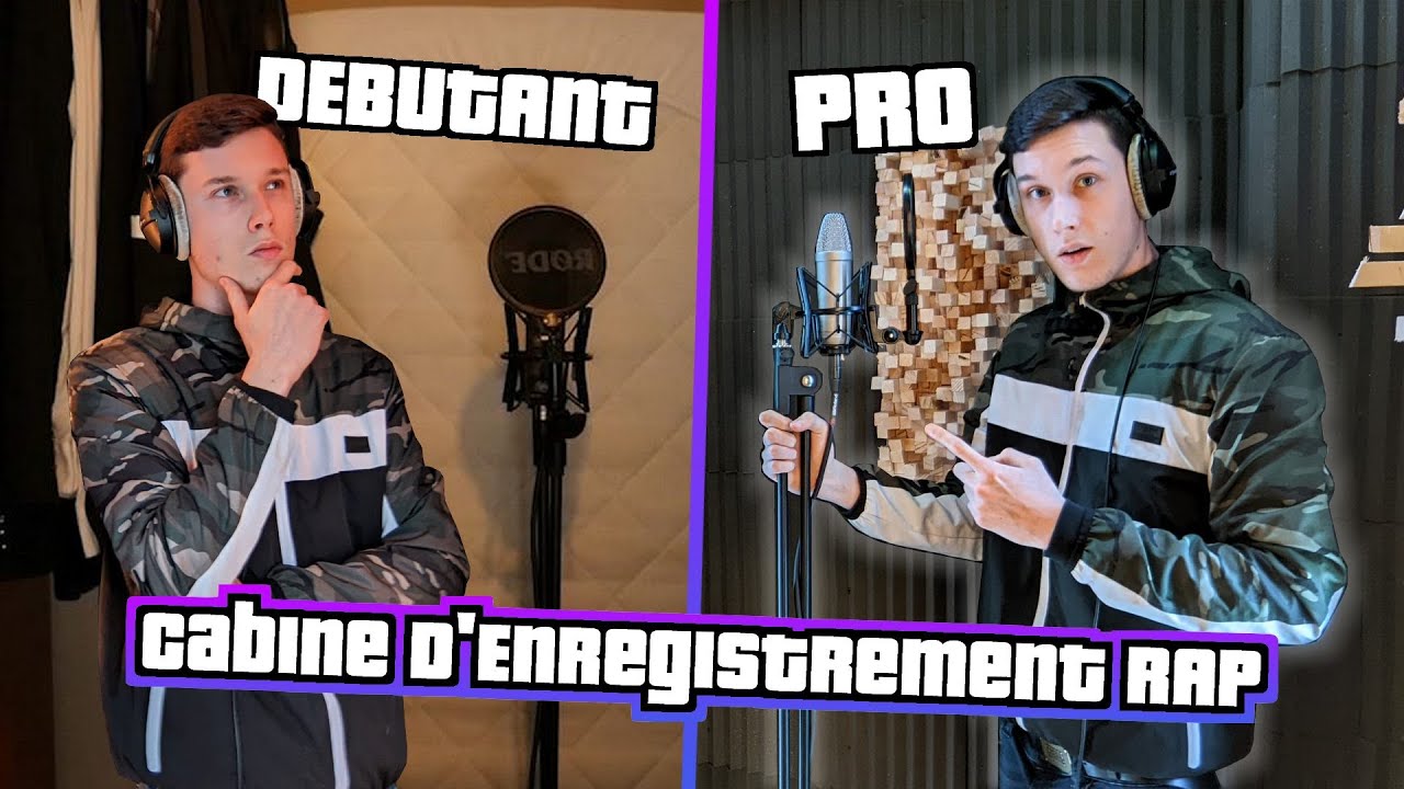 Construire une CABINE D'ENREGISTREMENT STUDIO pour faire du RAP ( seul vidéo sur le sujet ! )