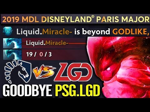 INSANE 19 Kill EPIC Morphling Miracle- Hard Carry - Liquid vs LGD Game 1 Dota 2