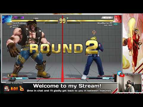 Street Fighter V CE: Lord-Problemx (Abigail) vs BlindWarriorSven (Ken)