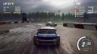 Dirt Rally 2.0 600hp Audi S1 RX Quattro Latvia Rallycross track Gameplay 4K