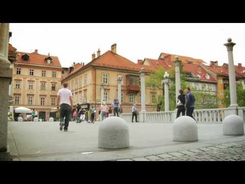 Ljubljana, Eslovênia #1 Ponte de Sapateiros