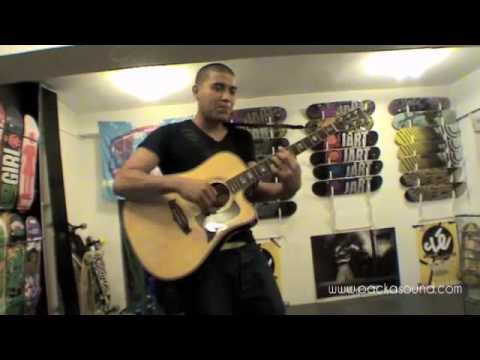 Kim Cao Justin timberlake cover (my love) for Pack-a-sound @4wheels skateshop