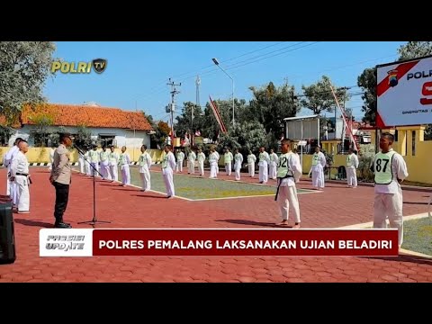 PRESISI UPDATE : POLRES PEMALANG LAKSANAKAN UJIAN BELADIRI 27/08/2024 18.00