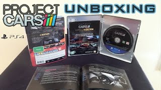 Project Cars Limited Edition Unboxing PS4