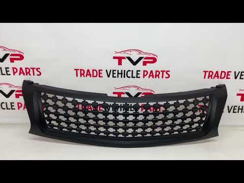 For Mitsubishi L200 Triton 2015-2019 Front Bumper Grille Badgless Black video