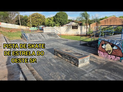 PISTA DE SKATE DE ESTRELA DO OESTE SP. INTERIOR DE SÃO PAULO 
