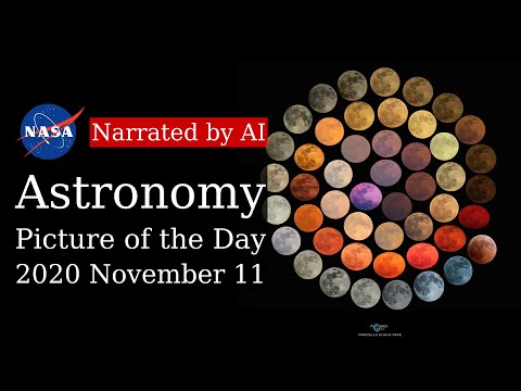 APOD: 2020-11-11 - Colors of the Moon (Narrated by Salli)
