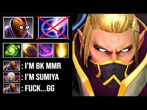 SUMIYA BEST INVOKER 7.14 ANTI ANTI-MAGE COMBO with Refresher Epic Gameplay WTF Dota 2