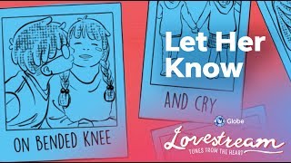Let Her Know by Gio Levy | #LoveStream: Tunes From The Heart Lyric Cards