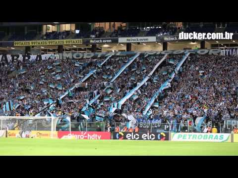 "Grêmio 3 x 1 Coritiba - Copa do Brasil 2015 - Hoje eu vim te apoiar / Grêmio" Barra: Geral do Grêmio • Club: Grêmio