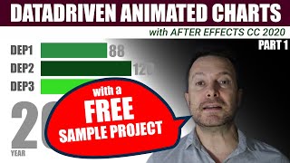 Data-driven animated infographic charts in After Effects