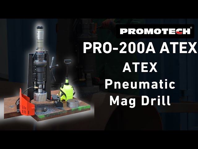 Atex Drilling Machine Pneumatic - PRO-35 ADA ATEX I Pneumatic Drilling ...