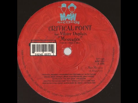 Critical Point Featuring Vikter Duplaix - Messages (Main Mix)