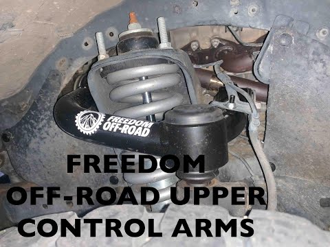 HOW TO INSTALL UPPER CONTROL ARM'S ON A 2005-2020 TOYOTA TACOMA (FREEDOM OFF-ROAD 2-4\" LIFT)