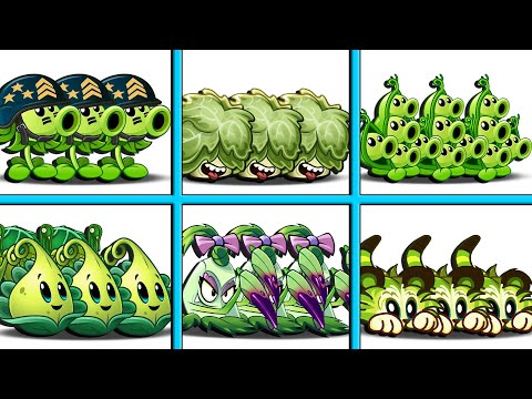6 Best Plants Battlez - Who Will Win? - PvZ 2 Plant vs Plant
