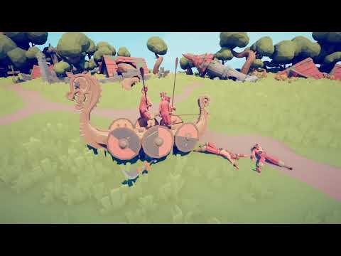 LONGSHIP VS EVERY SECRET UNIT TABS Totally accurate battle simulator