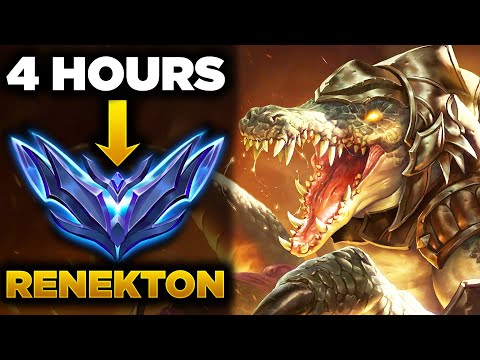 [S13] How to ACTUALLY Climb to Diamond in 4 Hours with Renekton Gameplay Guide + Builds + Runes