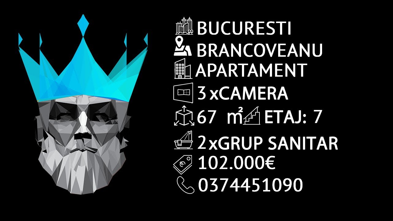 Tur video Brancoveanu - Piata Sudului |3 camere|2 bai|Proximitate metrou si Parc