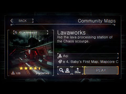 Prodeus Community Maps - Lavaworks