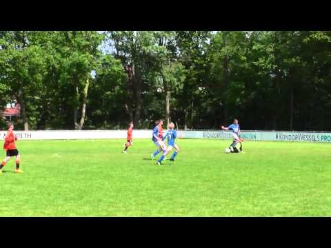 18 mei 2014 Fair play toernooi VV De Meern D4 - Kampong D3 0-4 Goede redding Jens