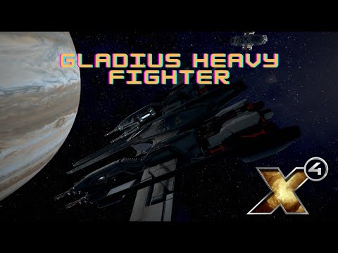 X4 Cradle of Humanity - Gladius Heavy Fighter