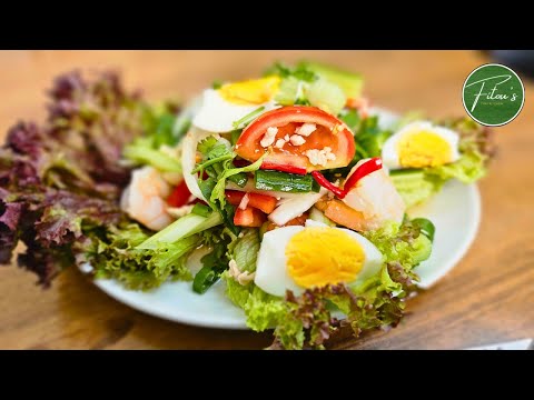 Protein-packed Spicy Summer Salad | Fitous Thai Kitchen