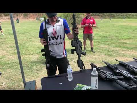 Foot race for a Galil Ace. Kalash Bash 2021 - IWI booth