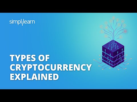 Types Of Cryptocurrency Explained | Cryptocurrency Types Explained | Cryptocurrency | Simplilearn