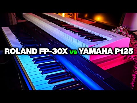 Is Roland FP-30X Better than Yamaha P-125?