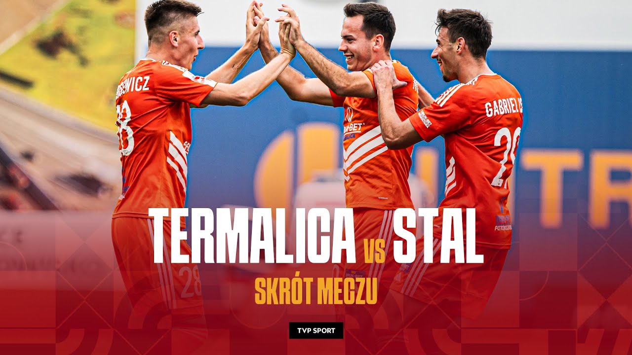 WIDEO: Bruk-Bet Termalica Nieciecza - Stal Stalowa Wola 3-0 [SKRÓT MECZU]