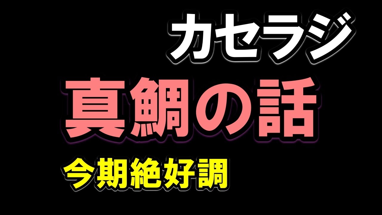 【カセラジ】真鯛が好調・春の串本カセに役立つロッドは