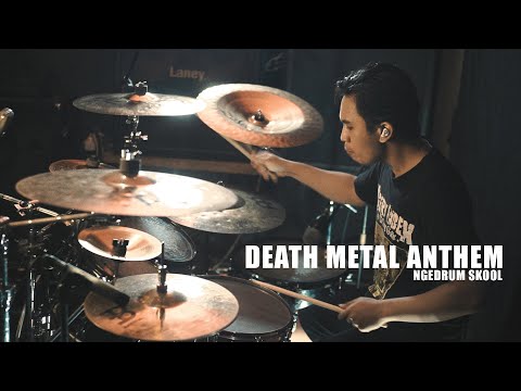 NGEDRUM SKOOL DEATH METAL ANTHEM (DRUM PLAYTHROUGH) - OKI FADHLAN