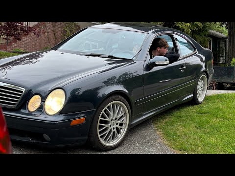 A Extinct era of luxury coupés the Mercedes-Benz CLK 430 AMG.