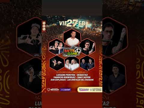 FESTIVAL NACIONAL DEL ARTESANO 2026 | VIERNES 27 DE FEBRERO