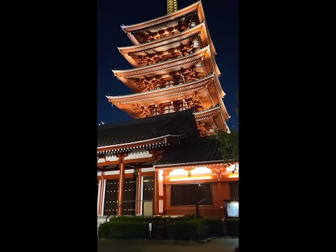 Vamos visitar o Templo Senso-ji em Tóquio, Japão