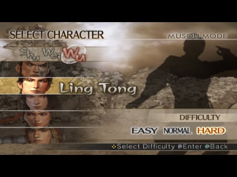 Dynasty Warriors 5 Ling Tong Musou Hard and 4th Weapon