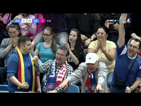 CSM CSU Oradea vs CSU Atlassib Sibiu 100-62 (Q2)