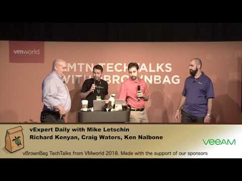 vExpert Daily with Mike Letschin - Richard Kenyan, Craig Waters, Ken Nalbone