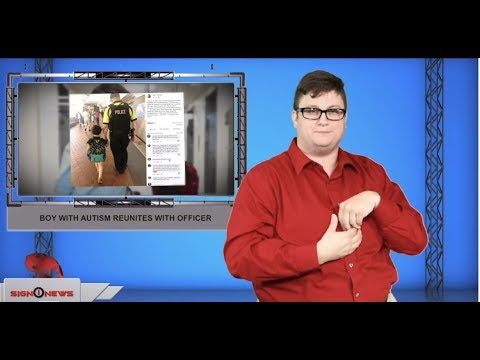 Boy with autism reunites with officer (ASL - 9.6.19)
