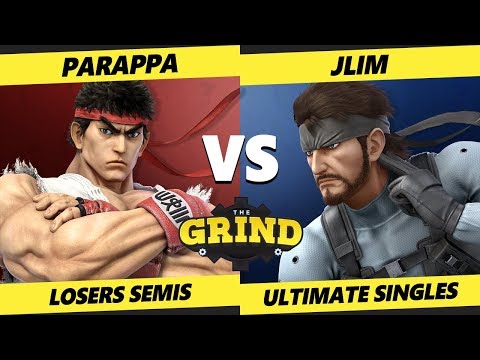 Smash Ultimate Tournament - Parappa (Ryu) Vs. JLim (Snake) The Grind 79 Losers Semis