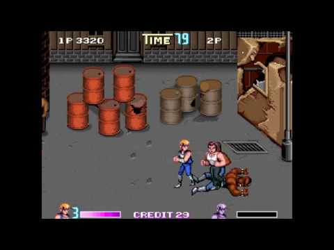 OpenBOR games: Double Dragon Reloaded Alternate playthrough, in less than 30 minutes