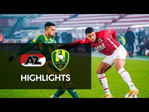 AZ Alkmaar Zaanstreek 2-1 ADO Haaglandse Football ...