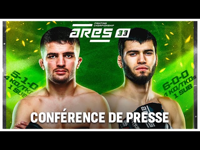 ARES 33 Press Conference | Full Highlights from Nantes MMAtown blog post image: ARES 33 Press Conference | Full Highlights from Nantes