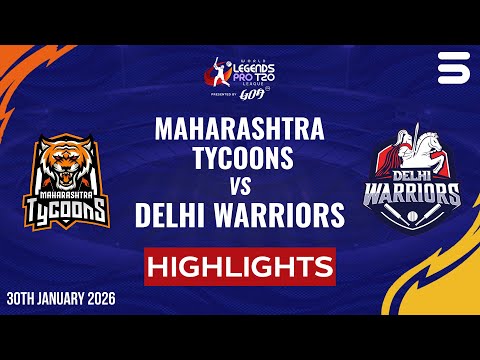 Full Highlights | Maharashtra vs Delhi  | Match 8 | World Legends T20 Pro League | ZL1H